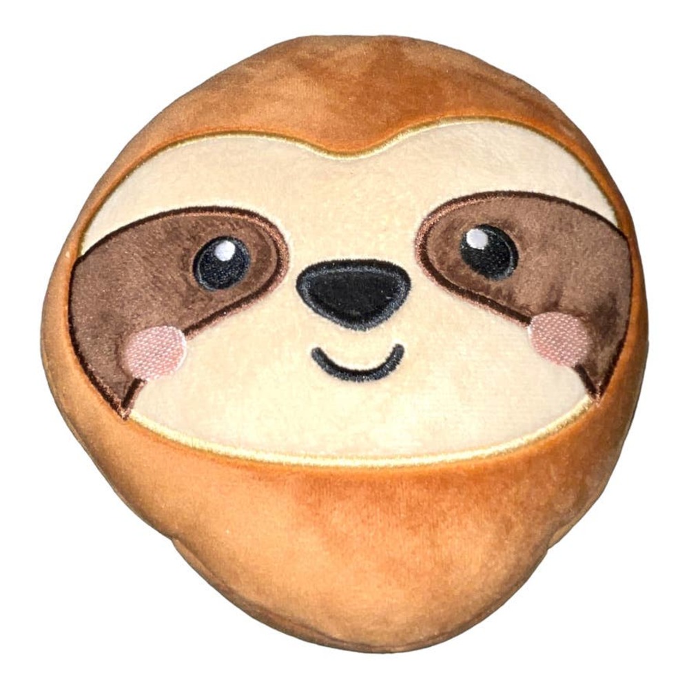 Sloth Relaxeazzz Plush Round Travel Pillow & Eye Mask Set